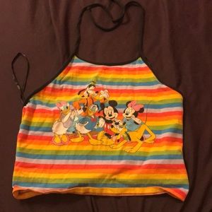 rainbow disney shirt